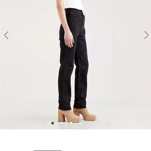 70'S HIGH SLIM STRAIGHT JEANS